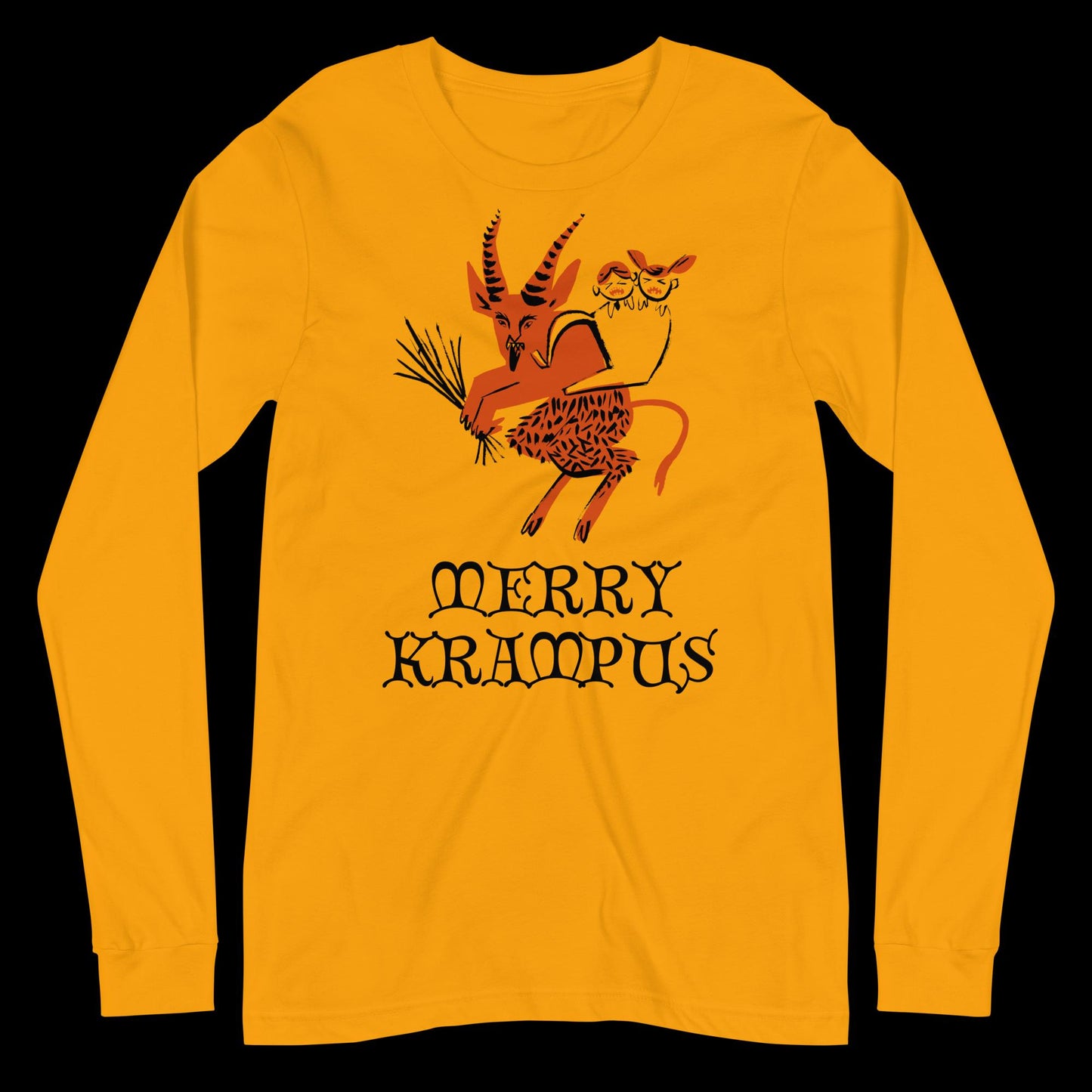 Merry Krampus Unisex Long Sleeve Tee