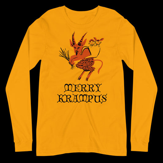 Merry Krampus Unisex Long Sleeve Tee