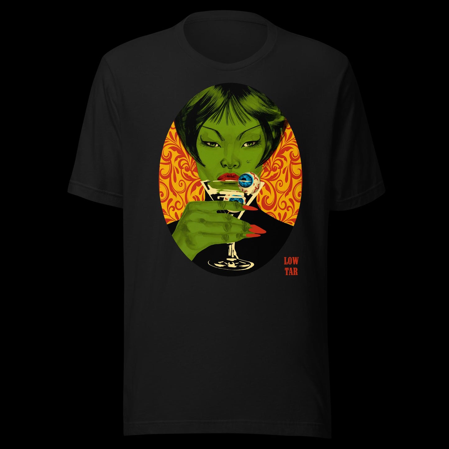 Eyeball Martini Unisex t-shirt