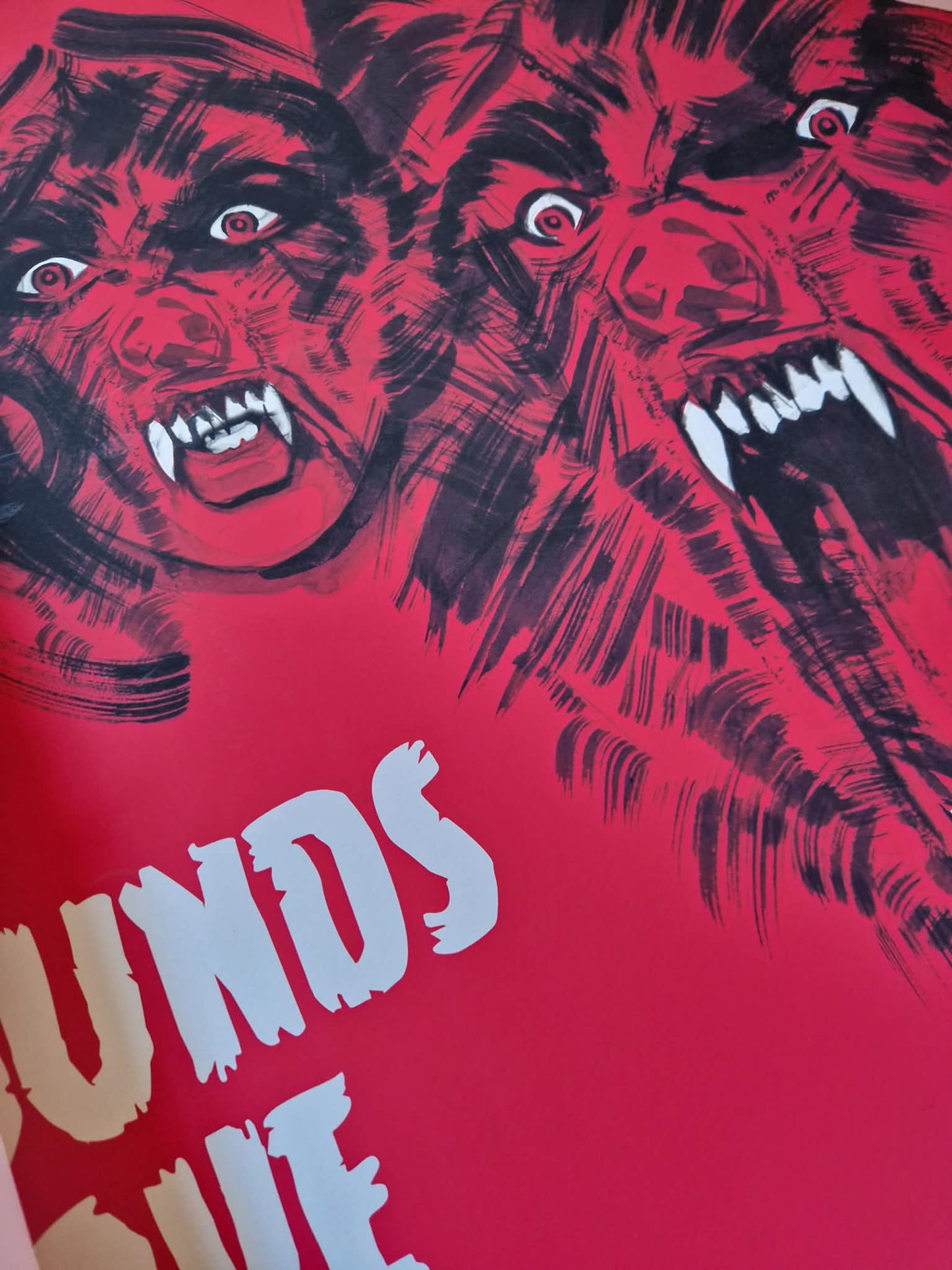 Archives Sale: Wolverine / Kate Bush Hounds of Love Ltd Edition Giclee Signed Print