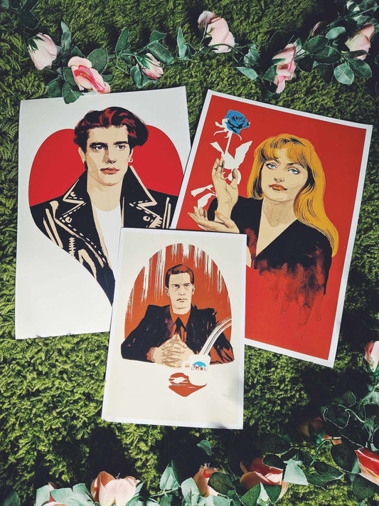 PRINT STOCK CLEARANCE : 3 X DAVID LYNCH POSTER BUNDLE