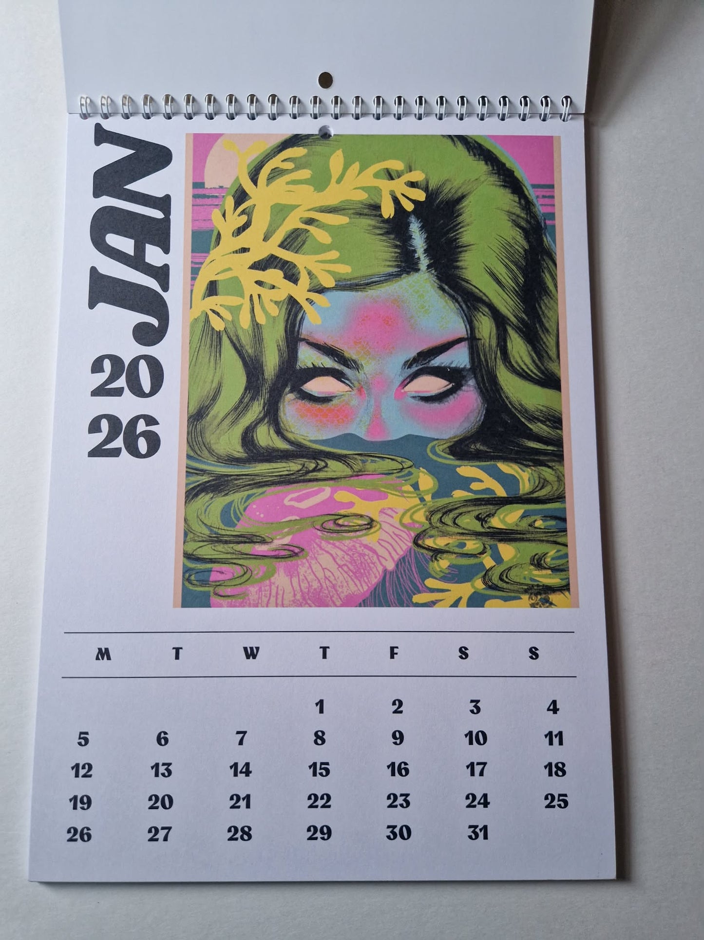 PRE ORDER: The Art of Kim-A-Tron Calendar 2026