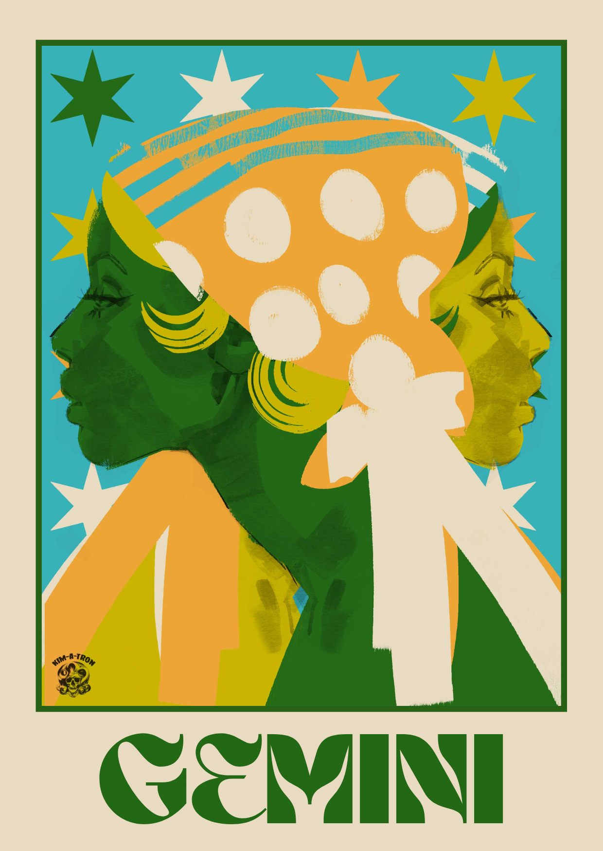 ZODIAC Postcards Set