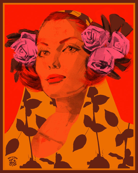 ZODIAC : ARIES Print (Blank)