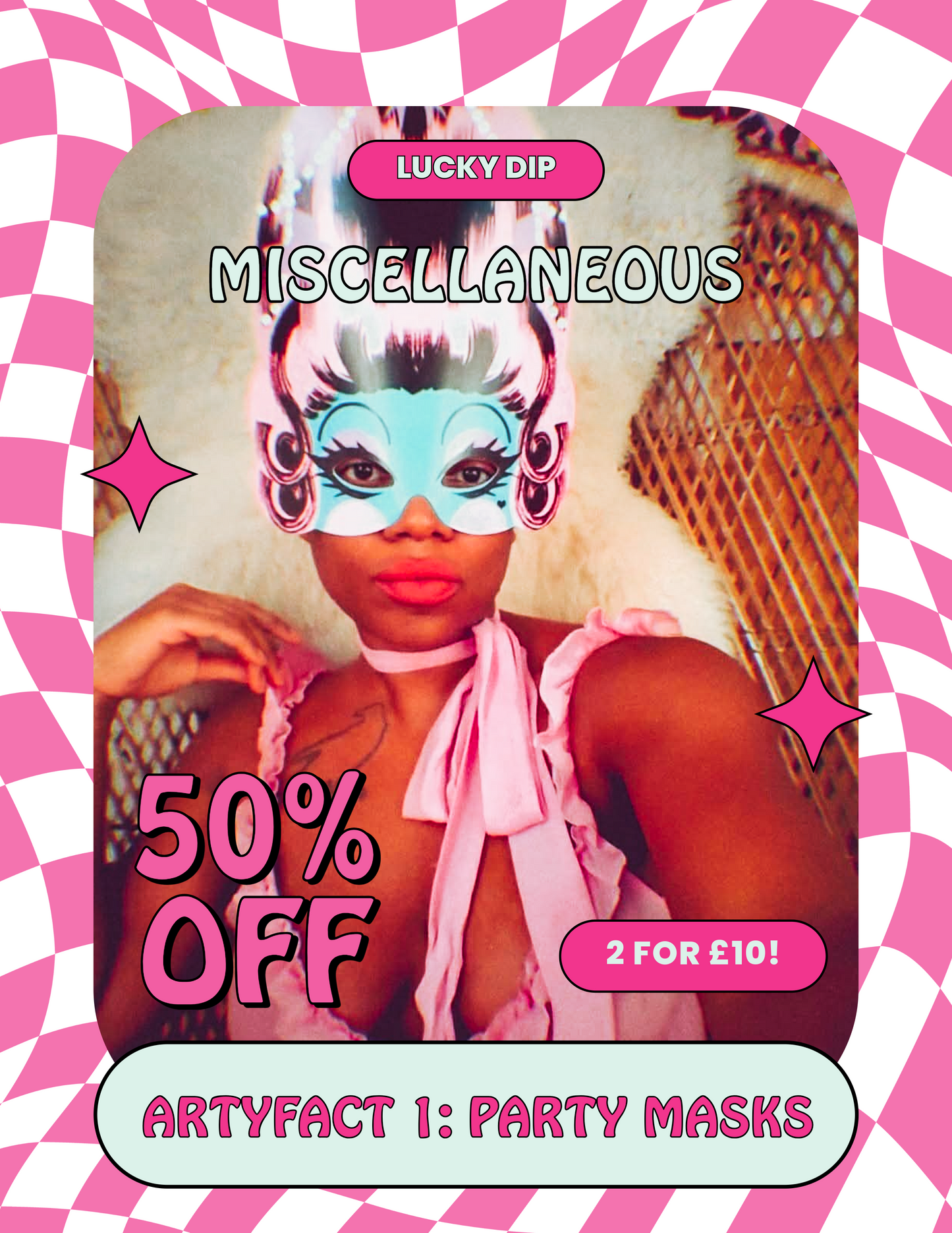 Archives Sale : Party Masks Lucky Dip