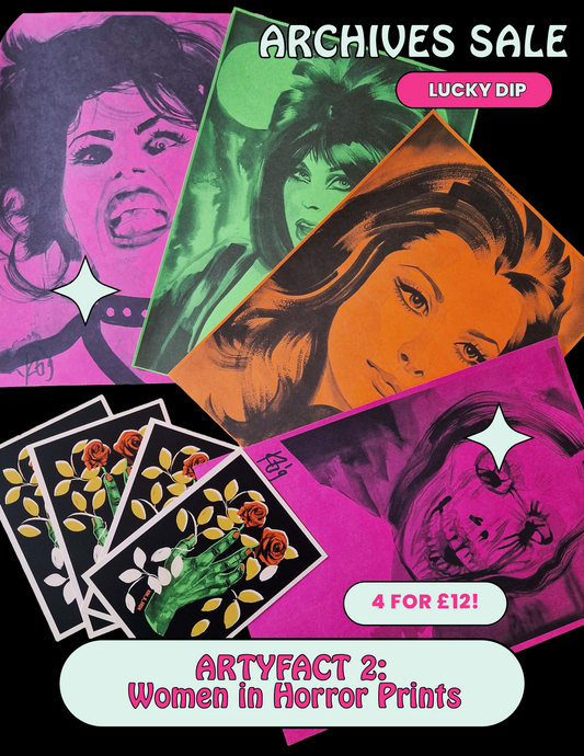 Archives Sale : Women in Horror Lucky Dip