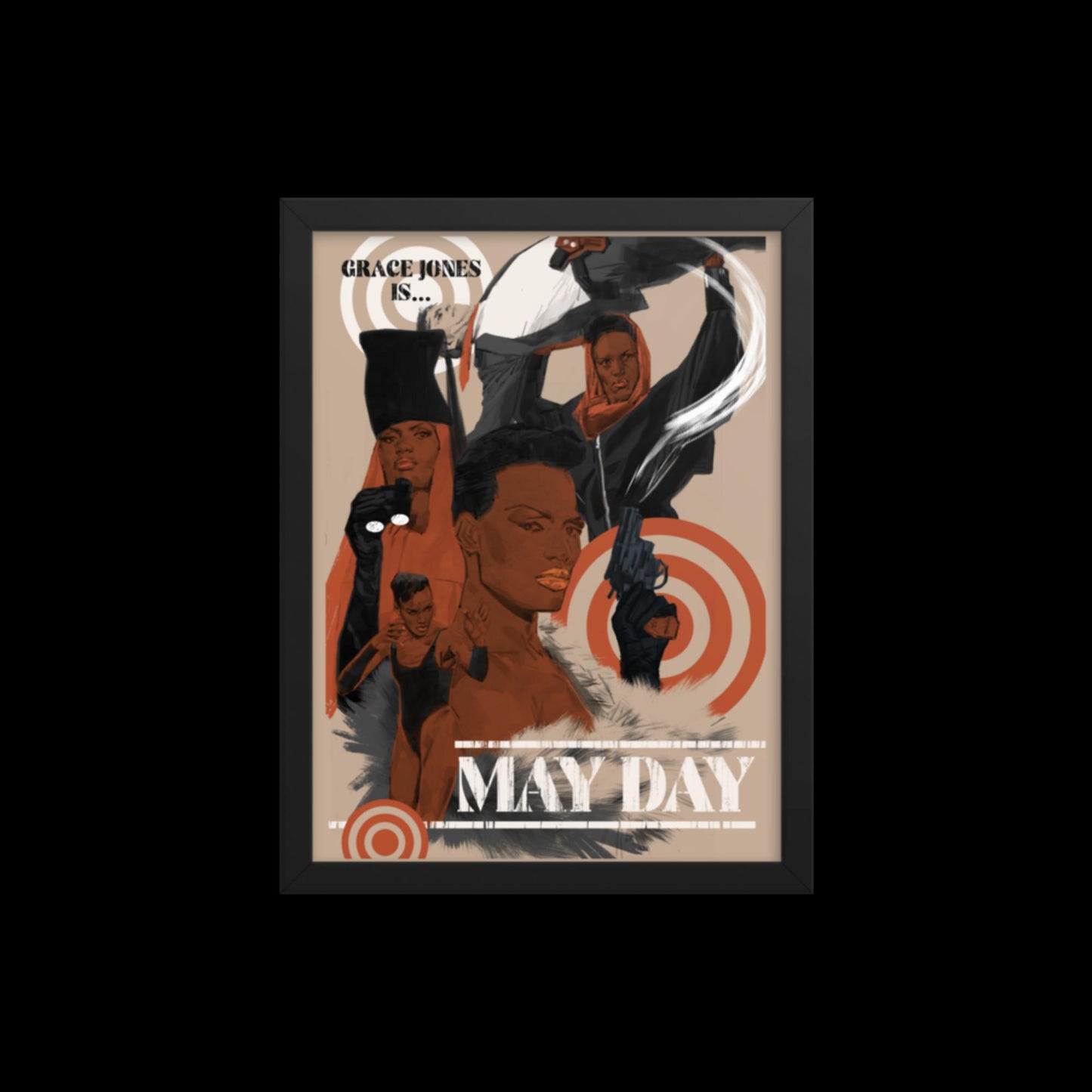 May Day A Vie To A Kill Framed Print