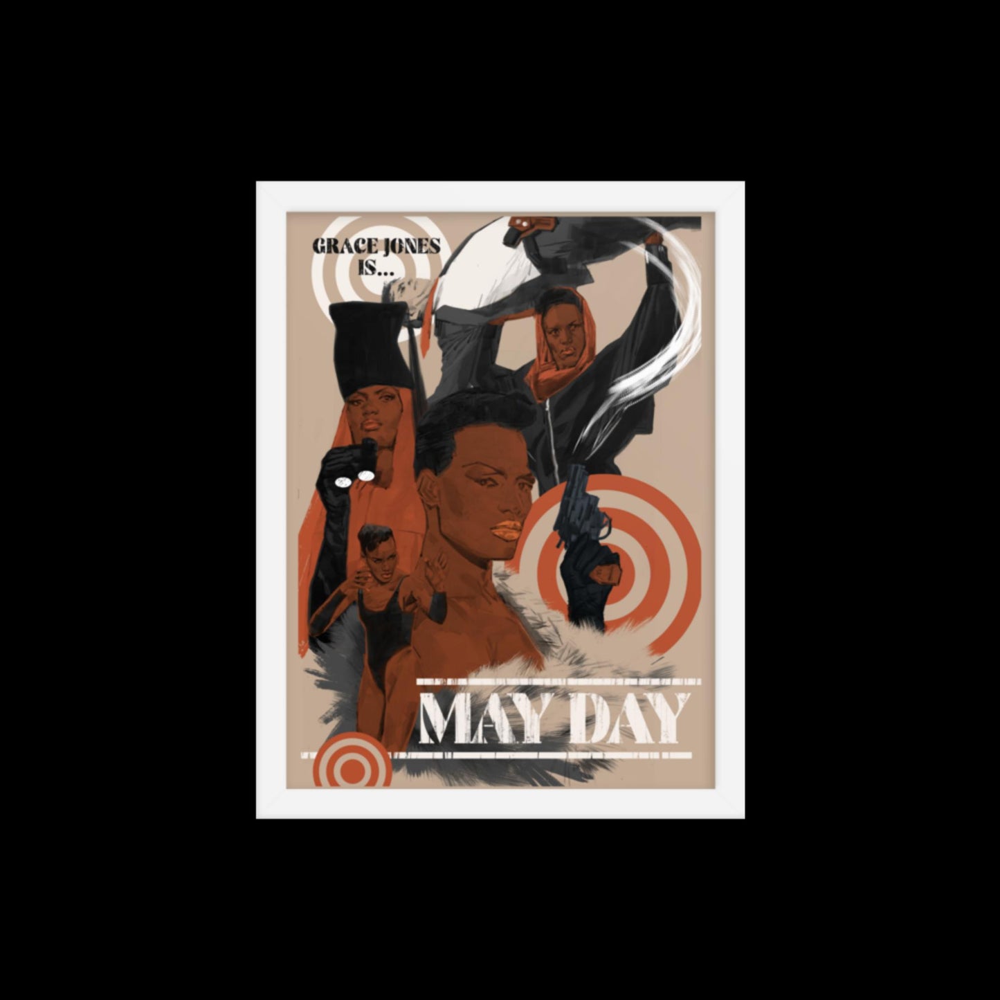 May Day A Vie To A Kill Framed Print