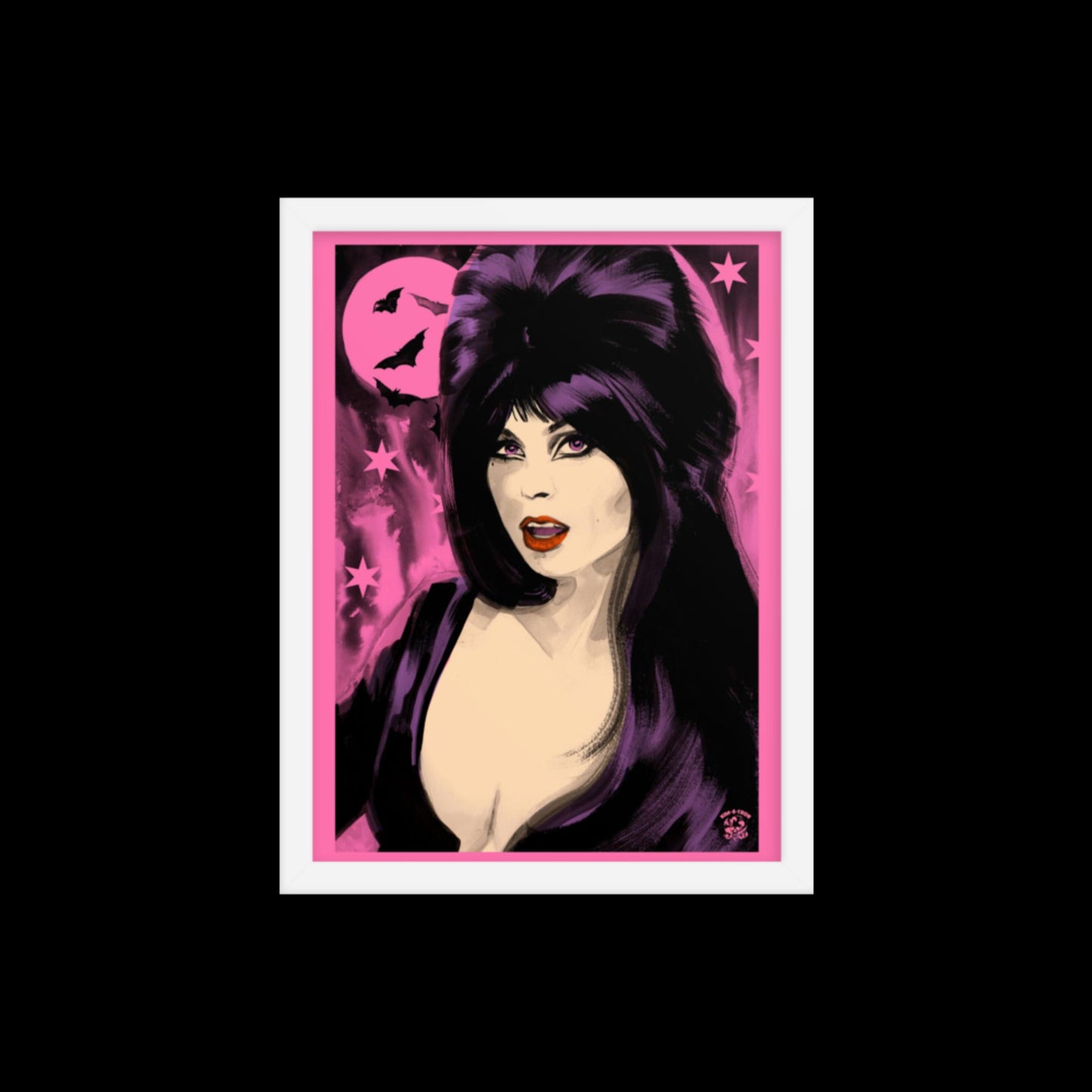 Elvira Framed Print