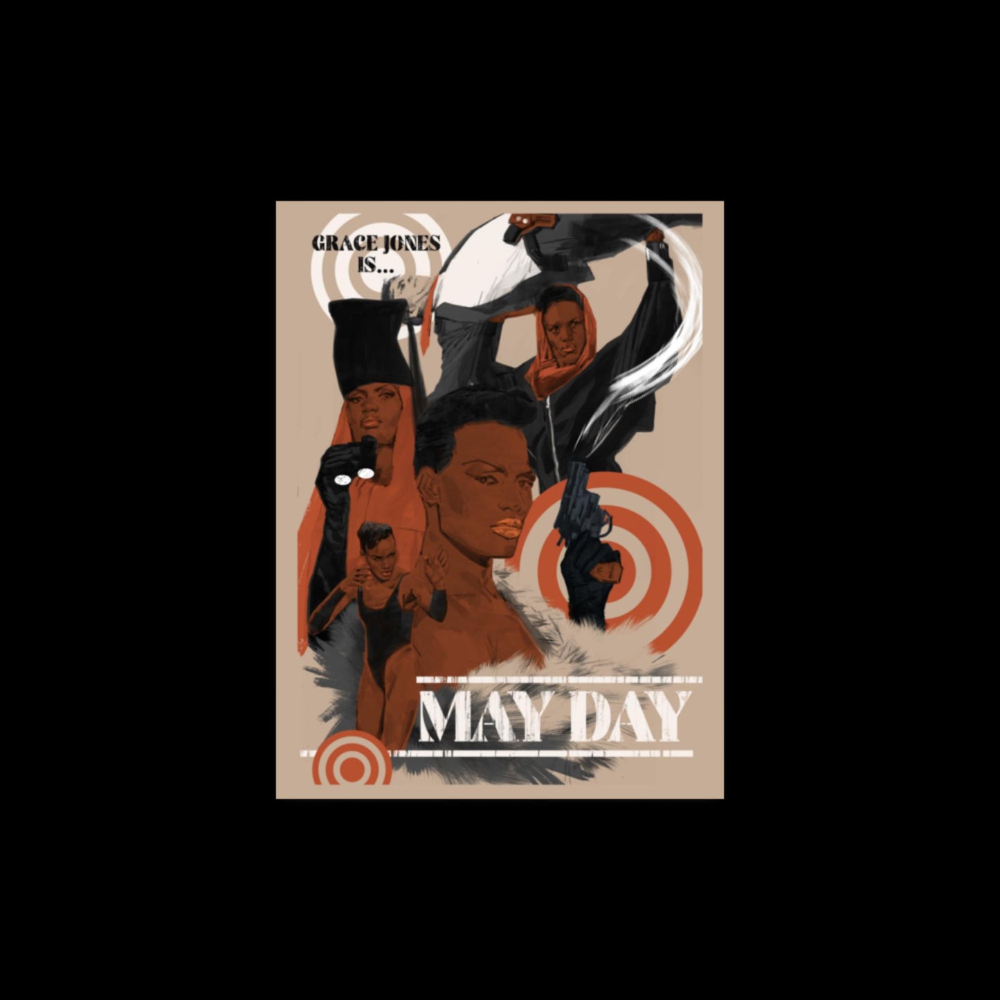 May Day A View To A Kill Print