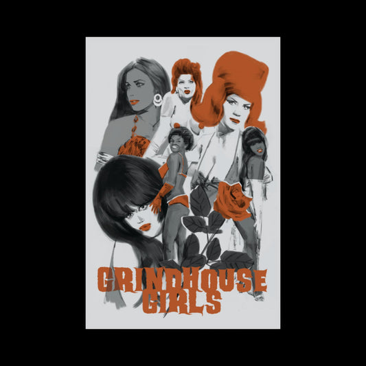 Grindhouse Girls Print (Grey)