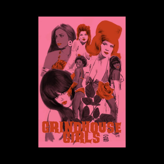 Grindhouse Girls Print (Pink)