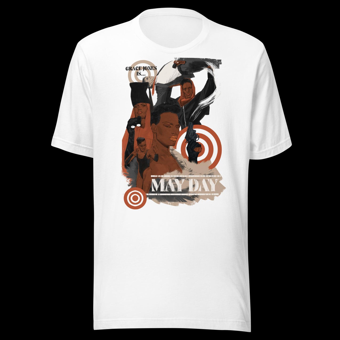 Grace Jones May Day Unisex t-shirt