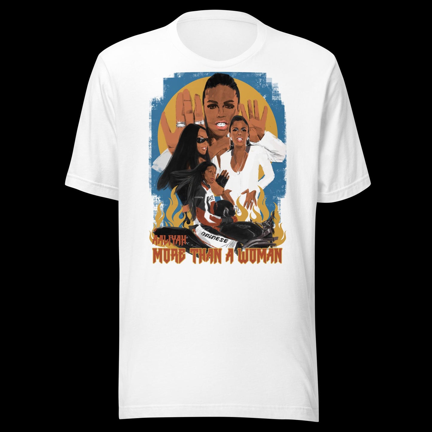 Aaliyah More Than A Woman Unisex t-shirt